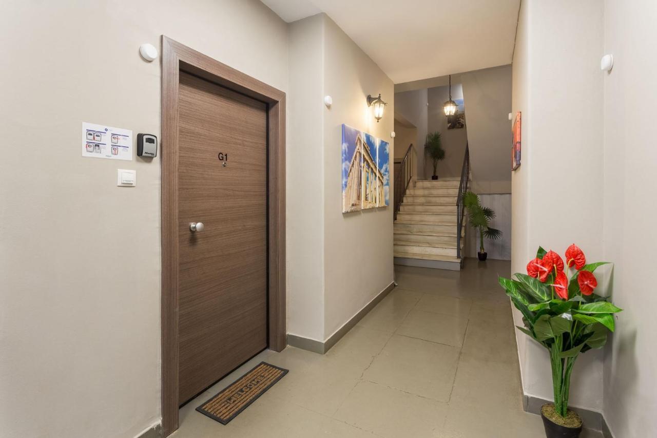 Homely Apartments By Athens Stay ภายนอก รูปภาพ